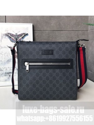 Gucci GG Black Messenger Shoulder Bag ‎474137 2019 Collection