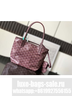 Goyard Saint Louis mini bag burgundy