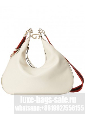 Gucci Attache Large Shoulder Bag 702823 Cream