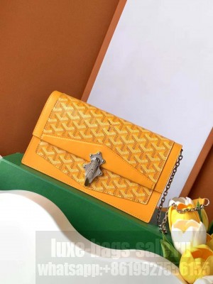Goyard Duchesse Marie-Caroline Bag Yellow
