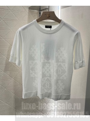 Chanel Women's Cotton T-shirt White