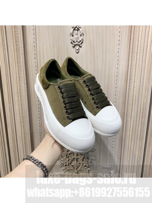 Alexander McQueen Unisex Deck Lace Up Plimsoll 21 2021 Collection