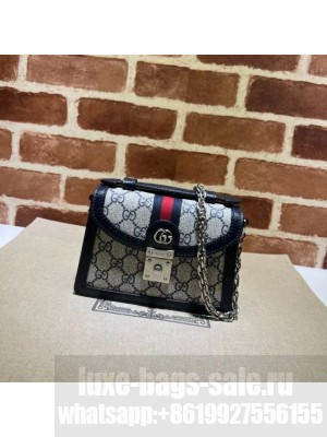 Gucci OPHIDIA MINI SHOULDER BAG 696180 dark blue