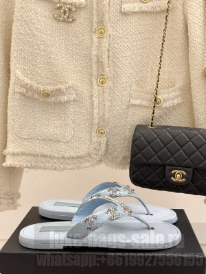 Chanel Flat Slide Thong Sandals 2025 07