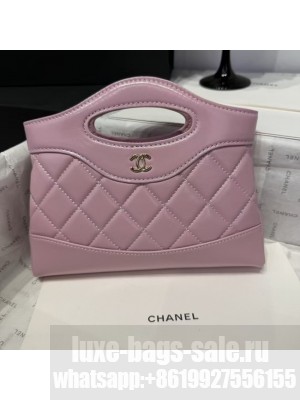Chanel mini 31 bag AP3656 pink