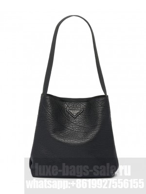 Prada Full-grain Leather Bag 1BC173 Black