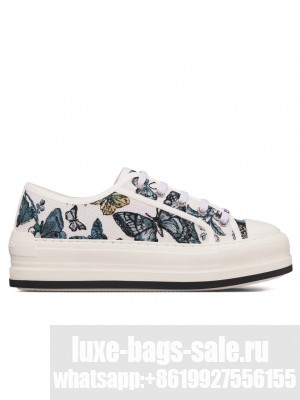 Christian Dior Women's Walk'n'Dior Platform Sneaker Dark Blue