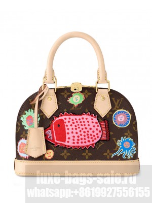 Louis Vuitton LV x YK Alma BB M46428 Brown