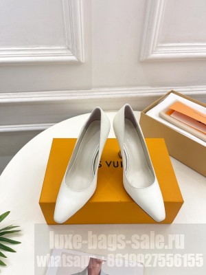 Louis Vuitton Women's Sparkle 6.5cm/9.5cm Heel Pump Cream