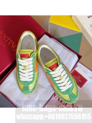 Valentino Garavani Upvillage Crosta sneaker in split leather 06 2025