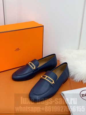 Hermes Colette loafer Navy 2021 Collection