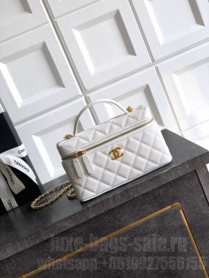 Chanel Vanity with Chain 26C AP4936 WHITE