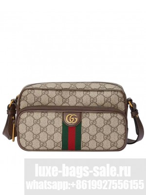 Gucci Ophidia Small Messenger Bag 723312 Dark Coffee