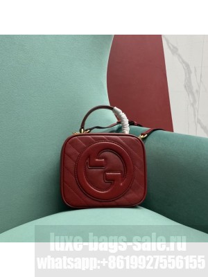 Gucci Blondie top handle bag 744434 wine