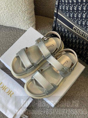 Dior DiorAct Calfskin Flat Strap Sandals 2023 09