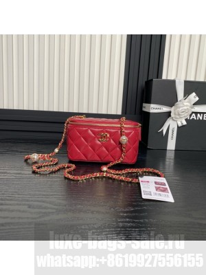 Chanel CLUTCH WITH CHAIN AP4285 red