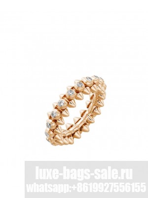 Cartier Women's Clash De Cartier Ring Diamonds Red
