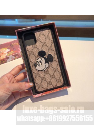 Gucci Embroidered disney mickey iPhone Case 2021 010