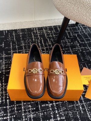Louis Vuitton Women's Chess Flat Loafer 04