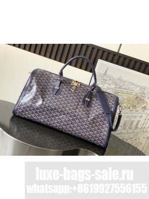 Goyard Boston 50 bag Navy Blue