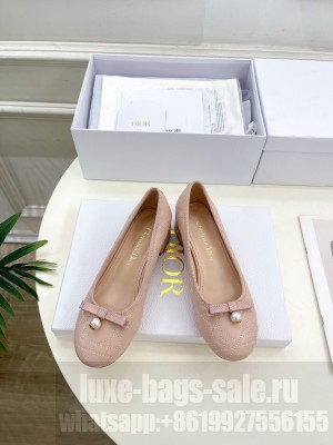 Christian Dior Quilted Cannage Light Pink Calfskin Pumps