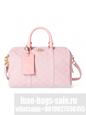 Gucci Ophidia Medium Boston Bag 857595 Pink