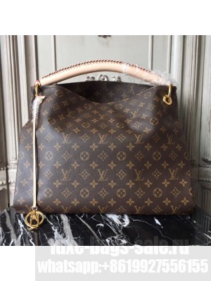 Louis Vuitton Artsy MM 41cm Bag Monogram Canvas Fall/Winter 2017 Collection M40249, Raisin