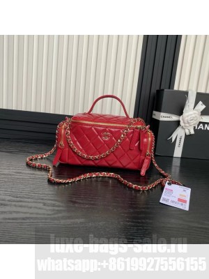 Chanel CAMERA CASE AS5222 red