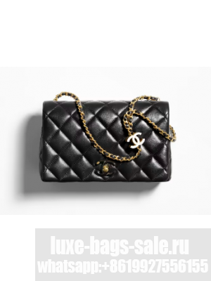 Chanel SMALL FLAP BAG AS4967 black