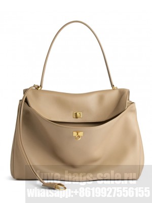 Balenciaga Rodeo Large Handbag Apricot
