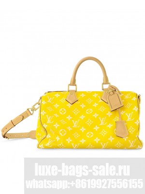 Louis Vuitton Speedy P9 Bandouliere 40 M24419 Yellow