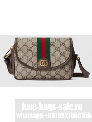 Gucci OPHIDIA GG MINI SHOULDER BAG 772239 Brown