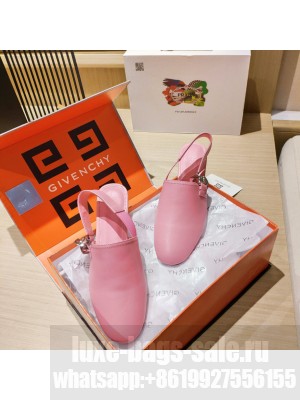 GIVENCHY Sandals in lambskin leather pink 004