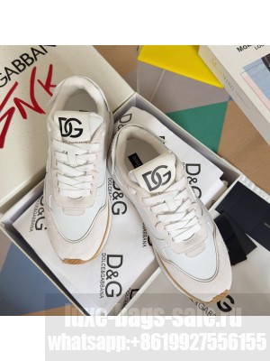 Dolce & Gabbana Man's Mixed-material DG CUSHION sneakers 04