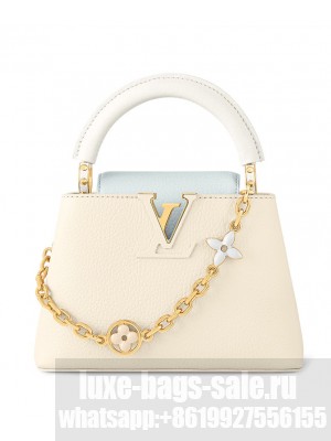Louis Vuitton Capucines Mini M25339 Cream