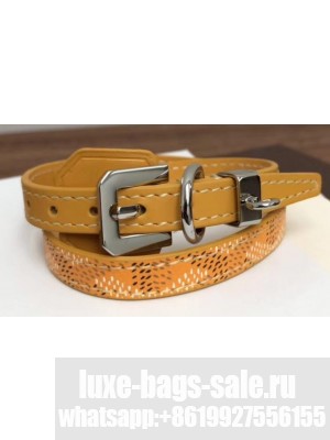 Goyard Edmond Double Bracelet Yellow