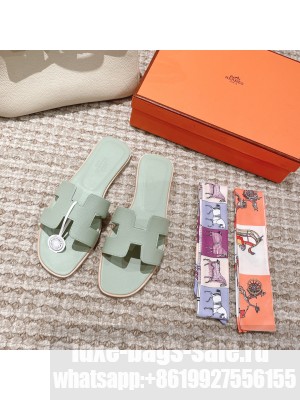Hermes Oran Flat Slide Sandals 2023 Collection 098