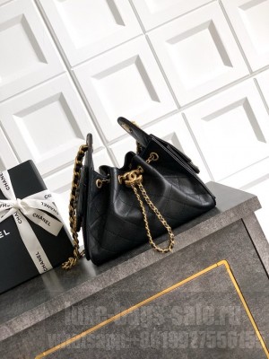 CHANEL 25 MINI HANDBAG AS5631 black