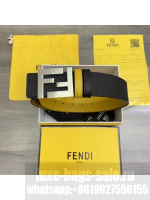 Fendi 38mm Eversible Belt FF buckle with stud closure 2021 Collection 27