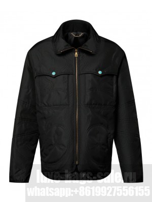 Louis Vuitton Women's Quilted Overshirt Black