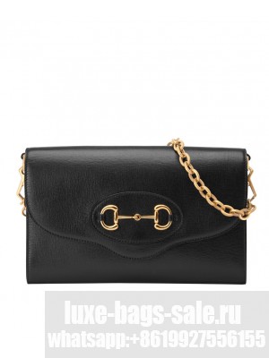 Gucci Horsebit 1955 Small Bag 677286 Black