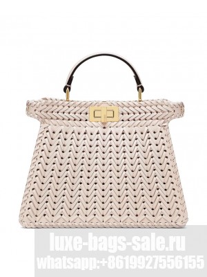 Fendi Peekaboo ISeeU Small 8BN327 Cream