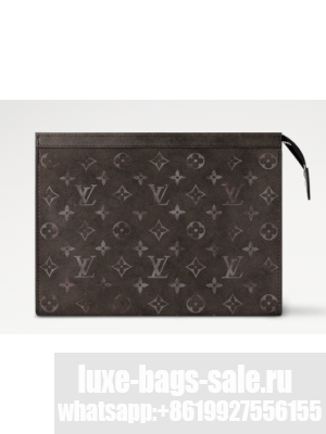 Louis Vuitton Pochette Voyage MM M11764 Black