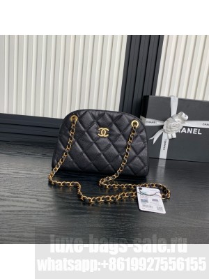 Chanel SMALL BOWLING BAG AS5138 black