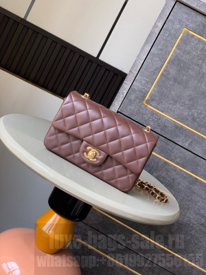 Chanel CLASSIC Original Leather 11.12 HANDBAG 1116 brown