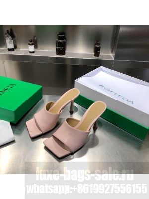 Bottega Venta Leather mules with a squared sole heel 9cm 2021 Collection 15