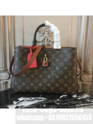 Louis Vuitton Millefeuille Bag 32cm Monogram Canvas Spring/Summer 2018 Collection M44254, Noir Rouge
