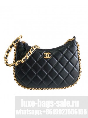Chanel Hobo Handbag AS4378 Black