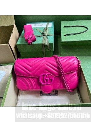 Gucci GG MARMONT SHOULDER BAG 734814 plum