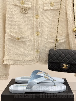 Chanel Flat Slide Thong Sandals 2025 05